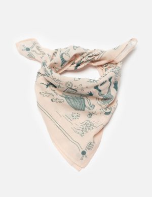 Bandana Ingrid Deep Sea Doodle Rosa