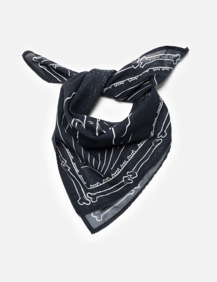 Bandana Ingrid Double Cross Blau