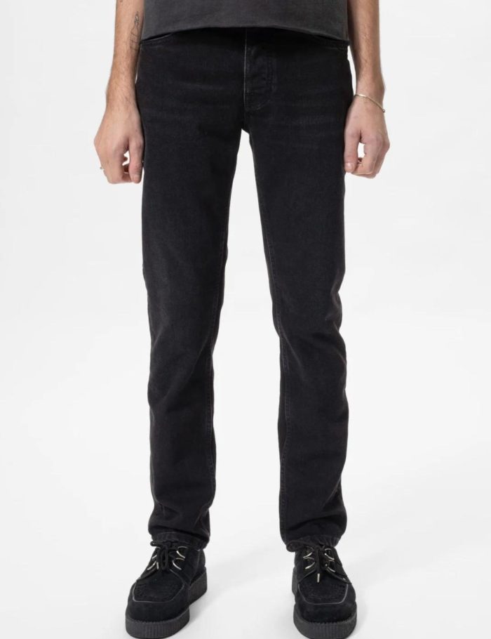 Jeans Solid Ollie Black Steel
