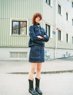 Jeansjacke Anja Workwear Blau