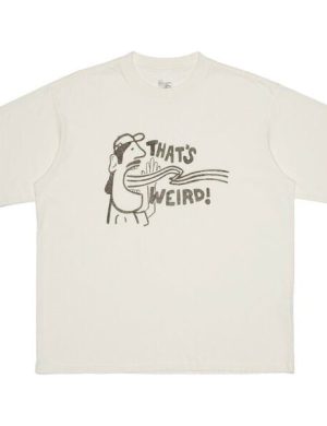 Nudie Jeans T-Shirt Koffe Thats Weird