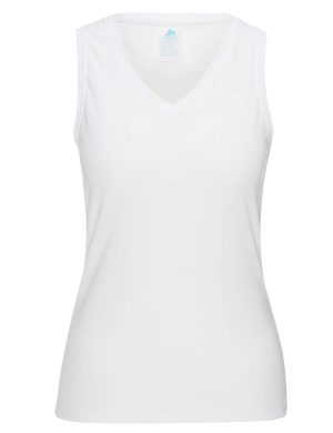 ACTIVE F-DRY LIGHT BL TOP V-NECK SINGLET
