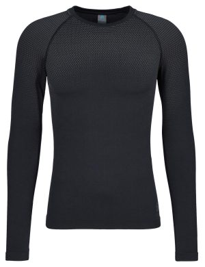 PERFORMANCE LIGHT BL TOP CREW NECK L/S