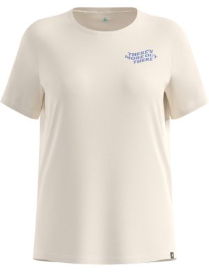 T-SHIRT CREW NECK S/S COTTON BLEND THERE'S MORE OUT THERE