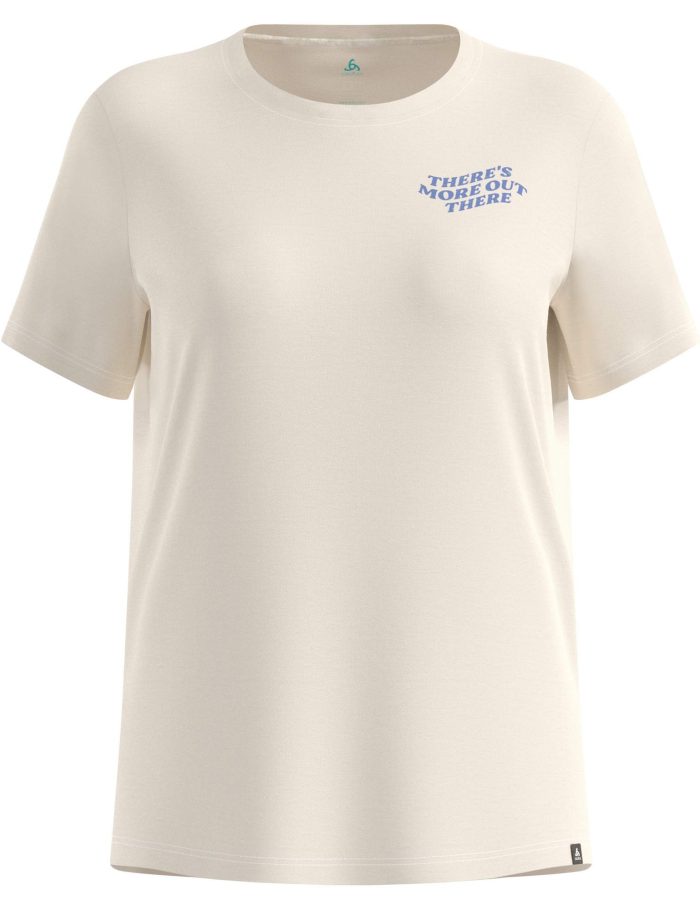 T-SHIRT CREW NECK S/S COTTON BLEND THERE'S MORE OUT THERE