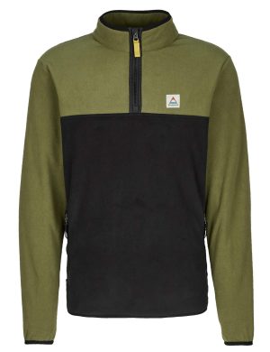 SET OFF RECYCLED POLAR 1/4 ZIP FLEECE