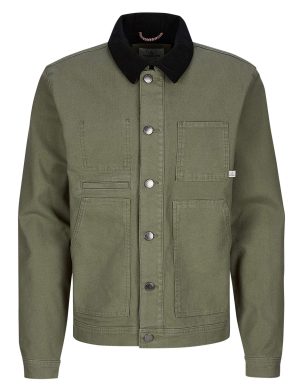 VANTAGE LINED ORGANIC COTTON CANVAS JACKET