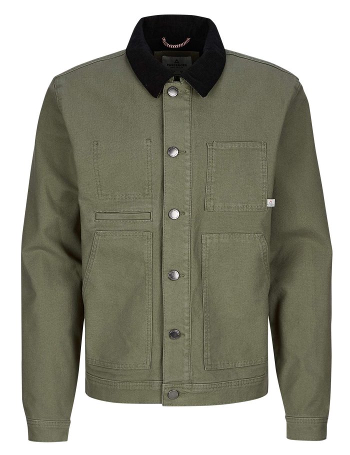 VANTAGE LINED ORGANIC COTTON CANVAS JACKET