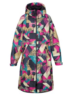 WAVES RECYCLED SHERPA LINED CHANGING ROBE