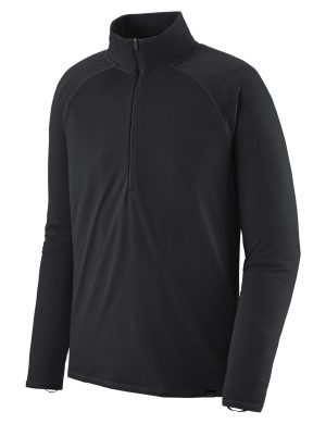 M'S CAP MW ZIP NECK