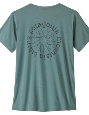 W'S CAP COOL DAILY SHIRT - SPOKE STENCIL
