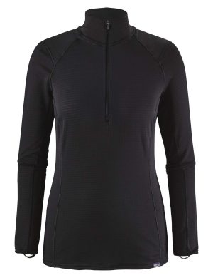 W'S CAP TW ZIP NECK