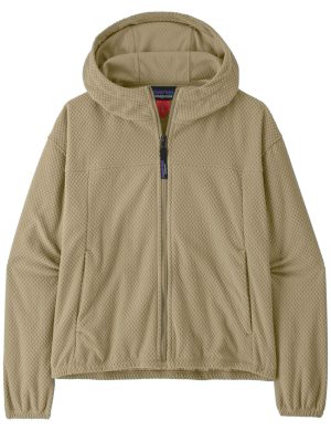 W'S TEXTURED FLEECE HOODY