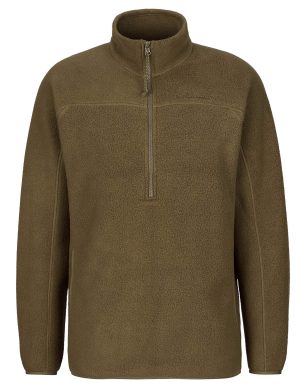 M FLEECE HALF ZIP