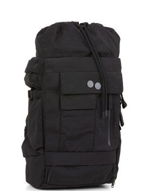 Rucksack Blok Medium Crinkle Black