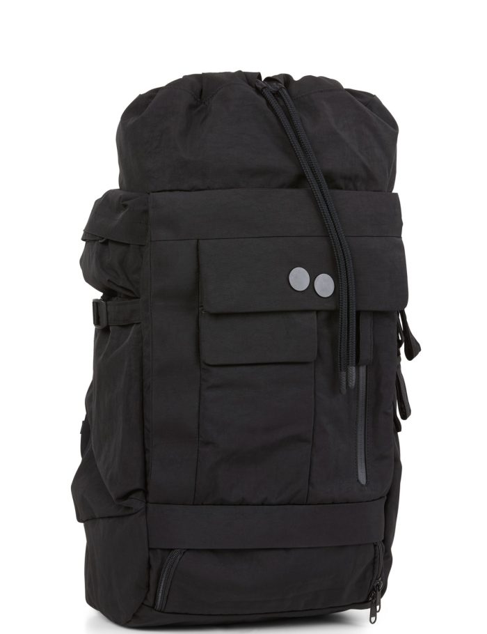 Rucksack Blok Medium Crinkle Black