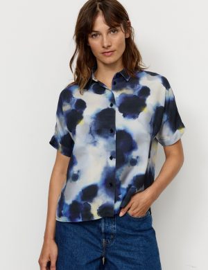 Bluse Lotus Waterdrop Blau