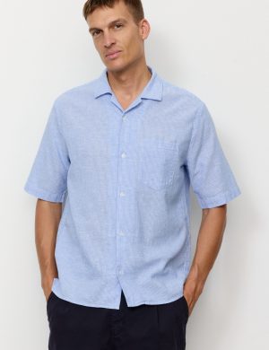 Hemd Cashew Stripes Blau