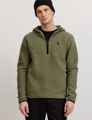 Hoodie Fleece Caimito Gr&uuml;n