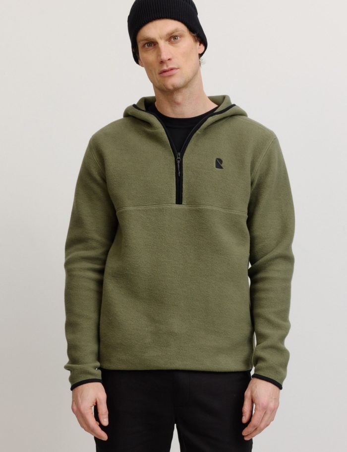 Hoodie Fleece Caimito Grün Hoodie Fleece Caimito Grün