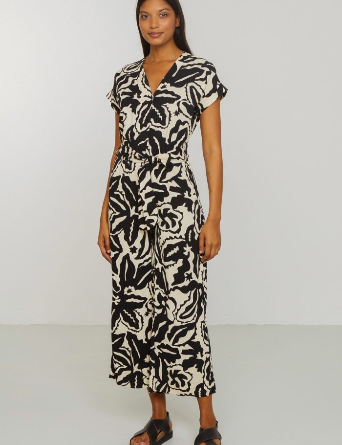 Jumpsuit Dianella Botanical Schwarz