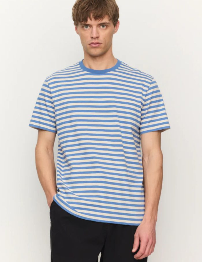 T-Shirt Delonix Stripes Blau