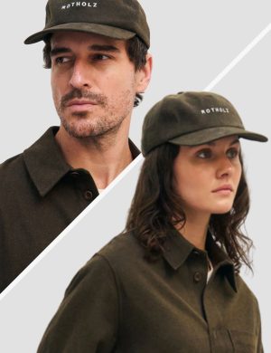Cap Floppy Flannel Braun