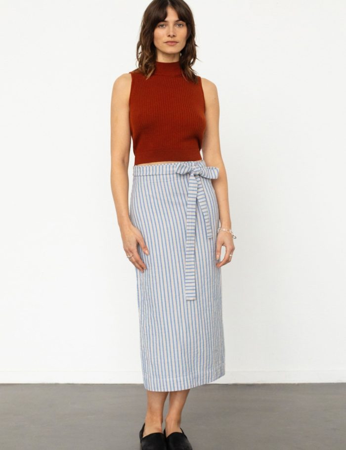 Wickelrock Wrap Blau