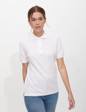 SANVT Das Unisex Poloshirt - Weiss