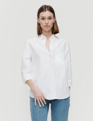 SANVT Die Oxford Hemdbluse - Weiss