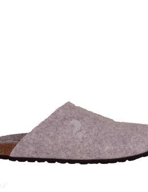 Thies Hausschuhe Pet Bio Clog stone grey