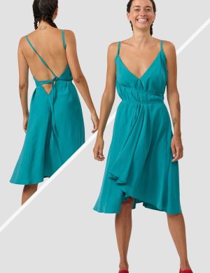 Kleid Multiposition Short Modal Gr&uuml;n