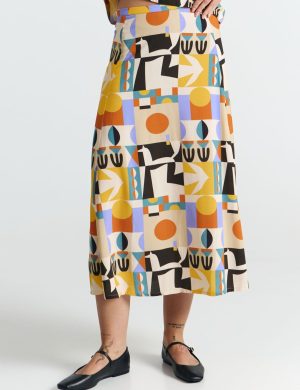 Rock Borneo Print Vibes Orange