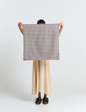 Tuch Muru Check Blau