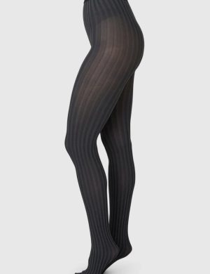 Strumpfhose Hilda Stripe Schwarz
