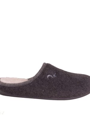 Thies Hausschuhe Organic Cotton Slipper schwarz