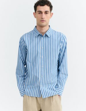 Hemd Jimbo Begur Stripes Blau