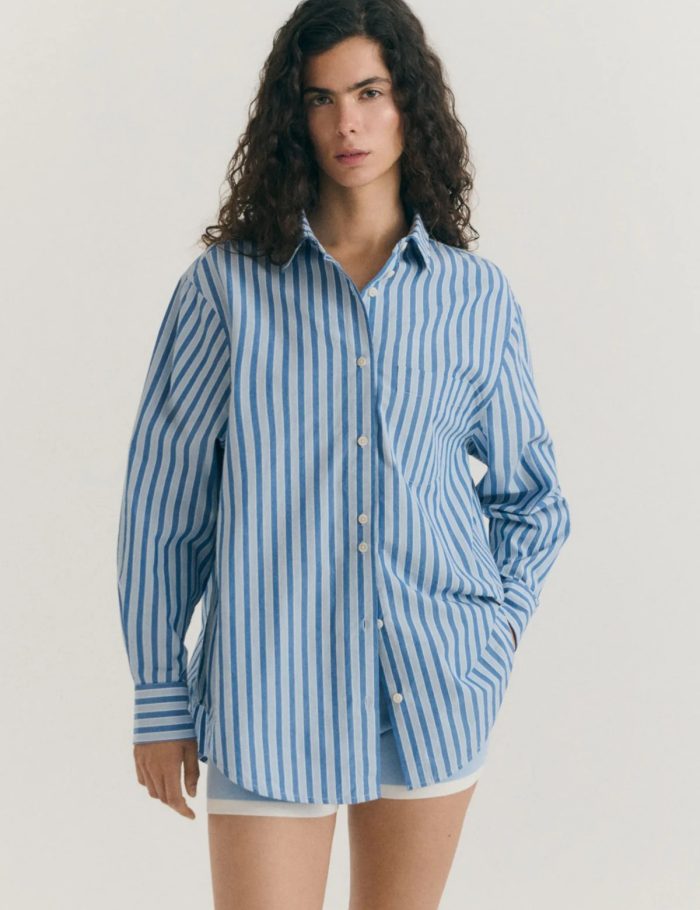 Hemd Odelia Begur Stripes Blau
