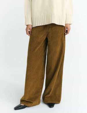Hose Hedda Corduroy Braun