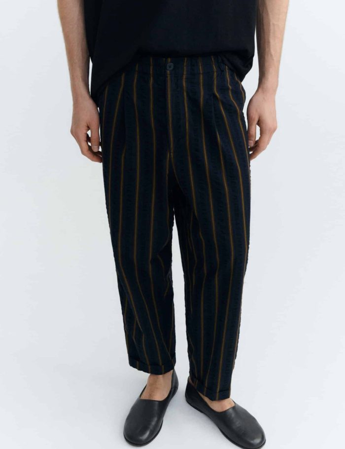 Hose Luc Portbou Stripes Blau Hose Luc Portbou Stripes Blau