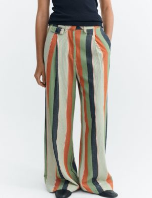 Hose Pat Quick Stripes Gr&uuml;n