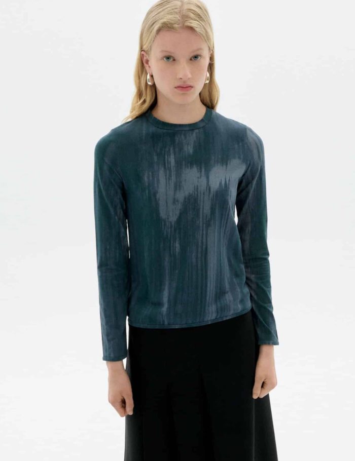 Longsleeve Brisa Ombre Blau