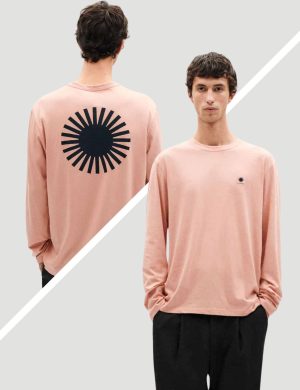 Longsleeve Emilio Sol Contrast Rosa