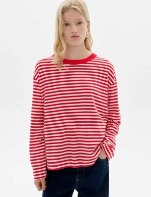 Longsleeve Emily Stripes Rot
