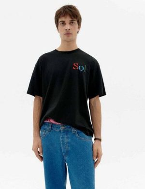 thinking mu Sol type Aaron - Herren T-Shirt aus Bio-Baumwolle