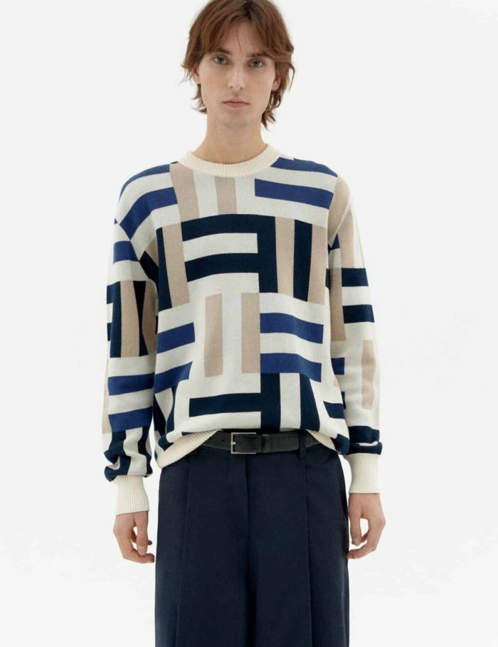 Strickpullover Khem Beige