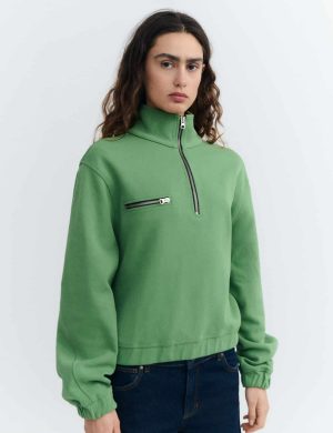 Sweatshirt Pippa Gr&uuml;n