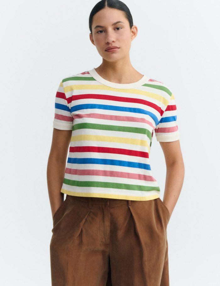 T-Shirt Zowie R Med Stripes Rot