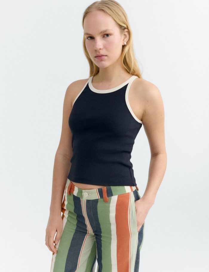 Top Harriet Contrast
