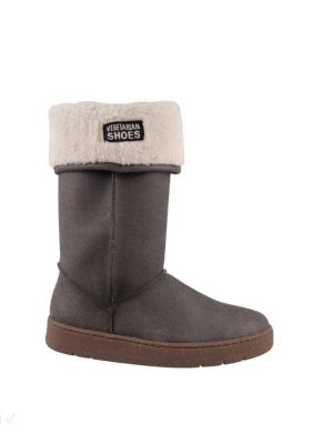 Vegetarian Shoes Highly Snug Boot Grey